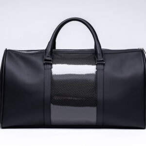 Weekender Schwarz – Carbon-Optik – Gesamtansicht