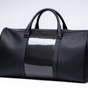 Weekender Schwarz – Carbon-Optik – Detail- und weitere Ansicht