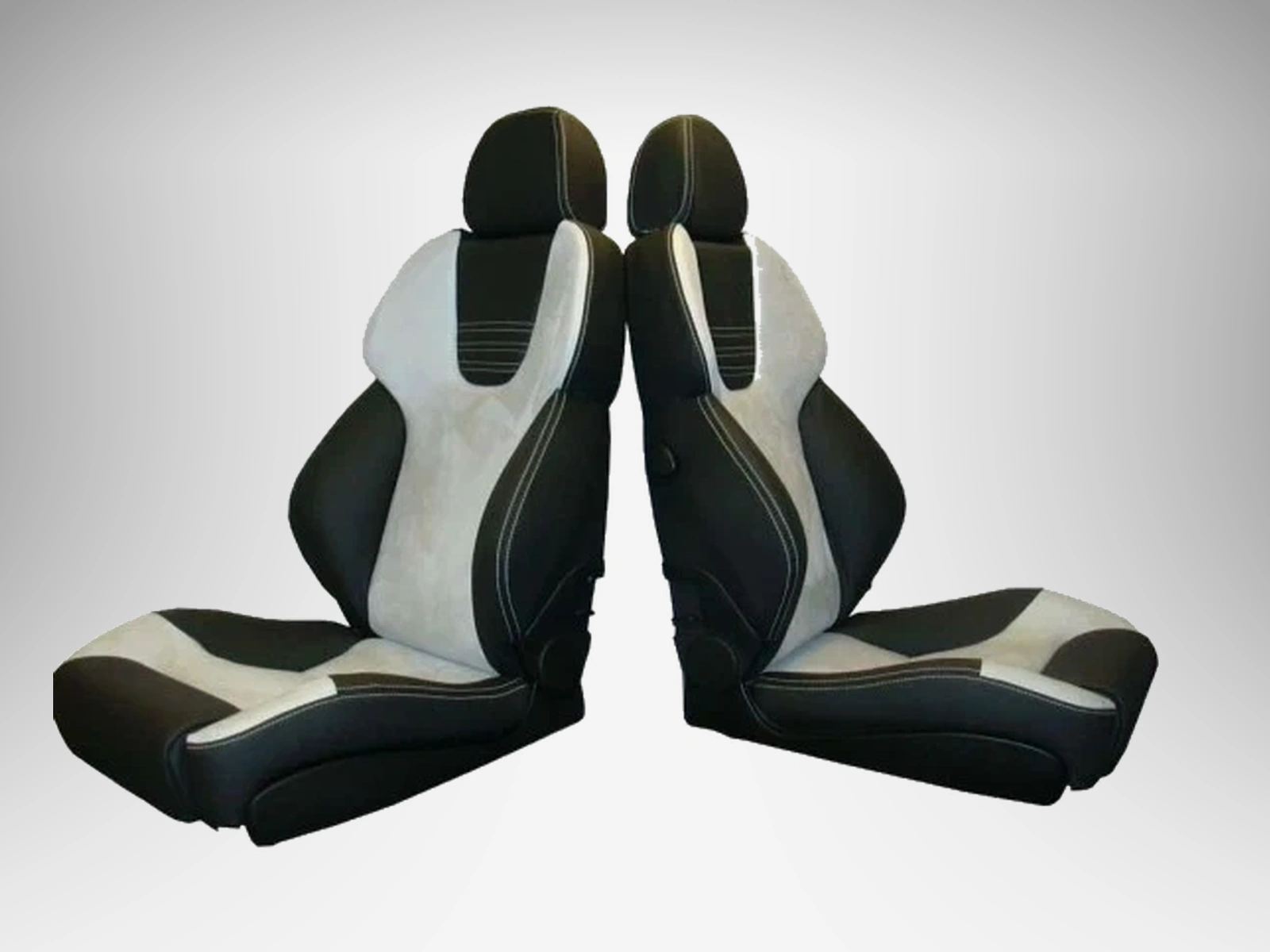 2 recaro style topline sitze klimapaket leder alcantara mit roter ziernaht 01 referenzhintergrund Autopolsterei Recaro Style Topline rot – Produktansicht 1