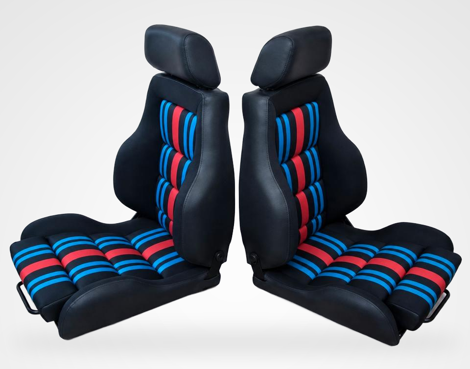 KLA 2186903652 01 Studio Autopolsterei 2 Recaro Idealsitz LS Porsche Martini, Delta restauriert