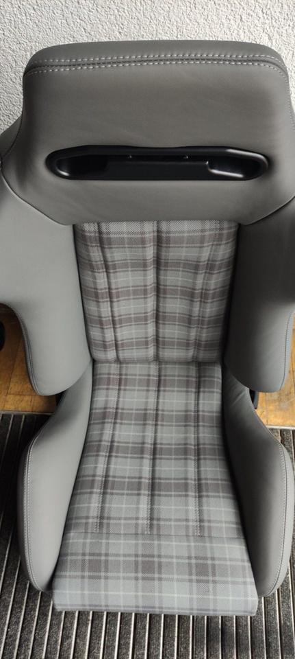 KLA 2212133140 07 Autopolsterei 2 Recaro SR Sportevo Design BMW M3 Überkaro E30 M3 refurbished – Bild 7