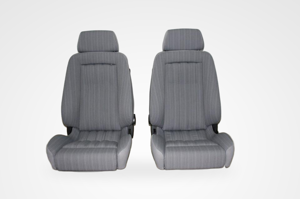 KLA 2762207924 02 Studio Autopolsterei Recaro Ergomed Leder Sitze Mercedes R107, W126,W124 restauriert – Bild 2