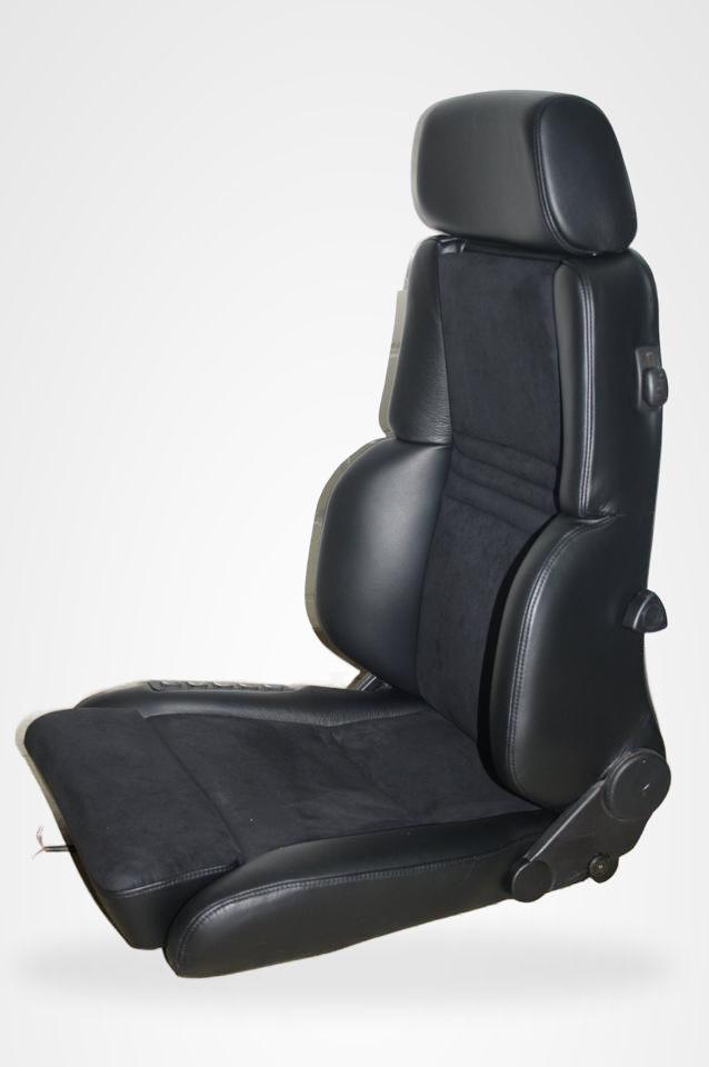 KLA 2762264985 06 Studio Autopolsterei Recaro Orthopäd 94 Leder Alcantara Sitze restauriert – Bild 6