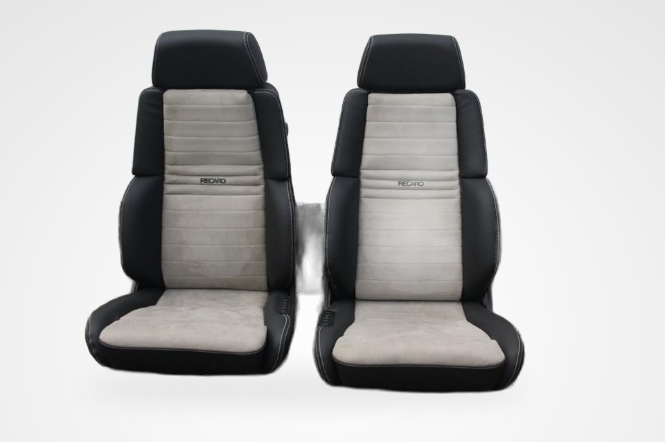 KLA 2762264985 13 Studio Autopolsterei Recaro Orthopäd 94 Leder Alcantara Sitze restauriert – Bild 13
