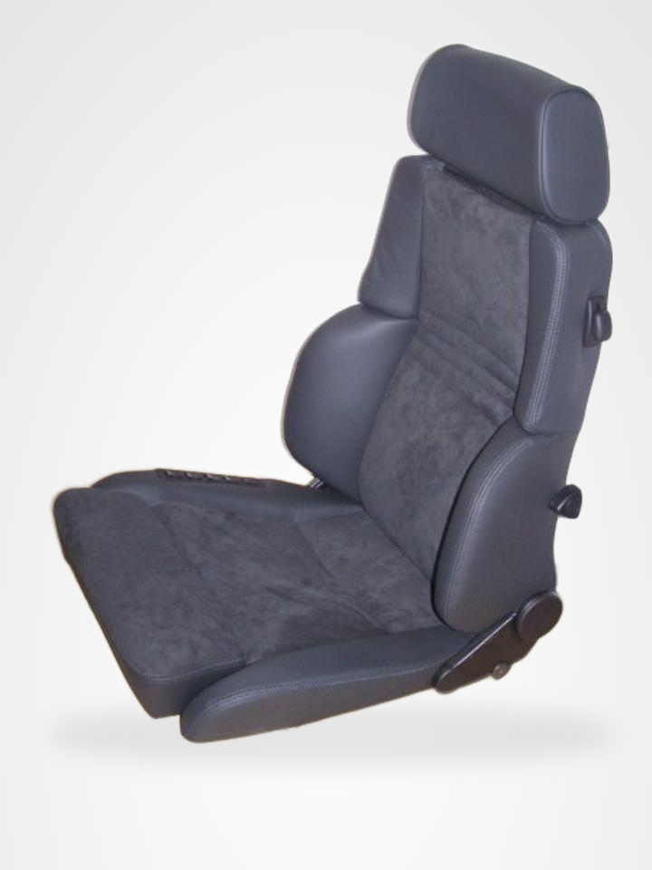 KLA 2762264985 16 Studio Autopolsterei Recaro Orthopäd 94 Leder Alcantara Sitze restauriert – Bild 16