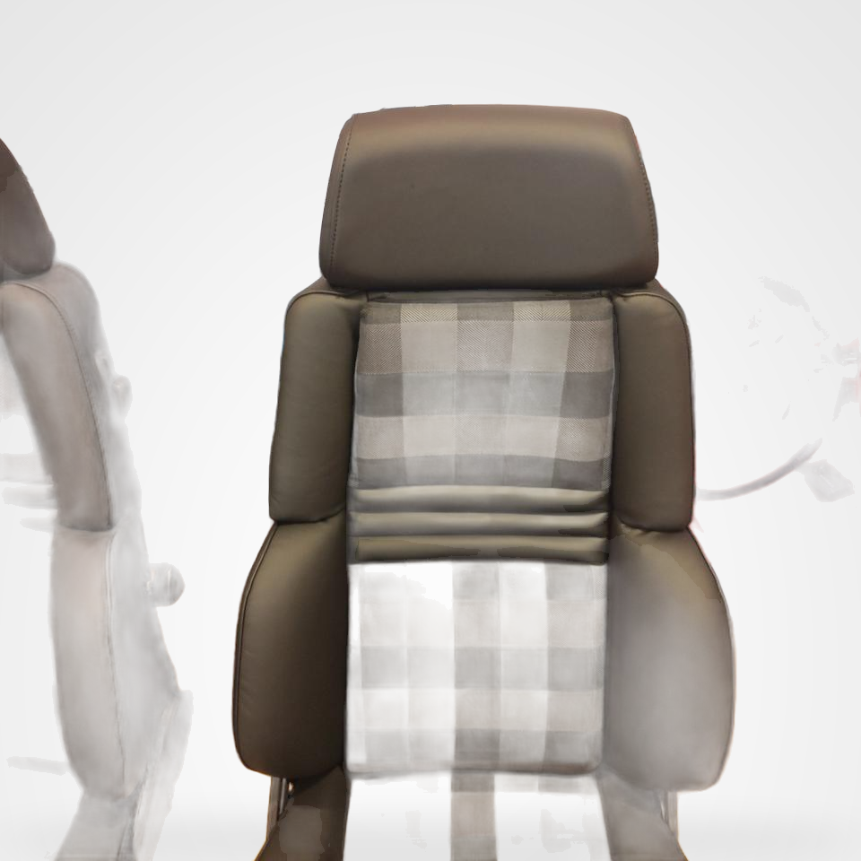 KLA 2762983641 06 Studio Autopolsterei Recaro Orthopäd 94 Leder Rodeo G Modell W460 W461 W463 restaurirt – Bild 6