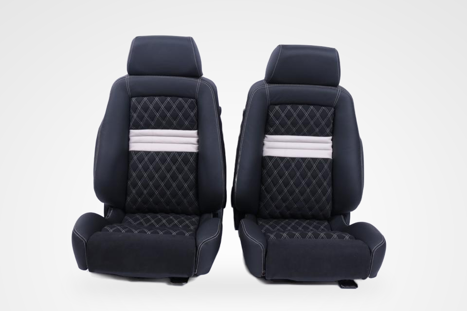 KLA 2763007268 10 Studio Autopolsterei 2 Recaro ergomed ES Klimapaket Leder neu bezogen SAB – Bild 10