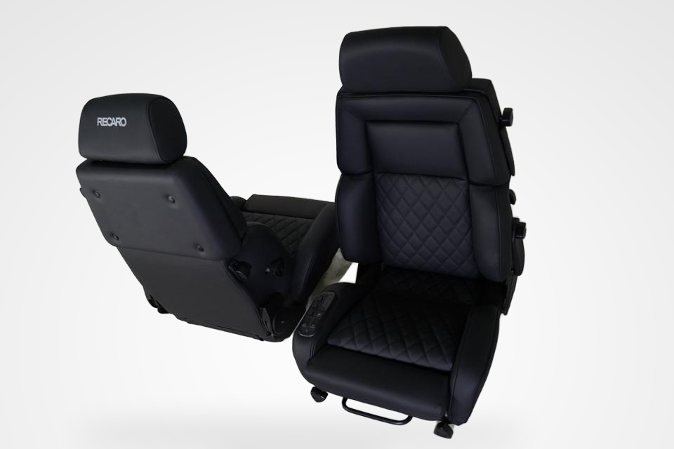 KLA 2763501646 11 Studio Autopolsterei 2 Recaro C Classic Mercedes R107 W116 W126 AMG restauriert – Bild 11