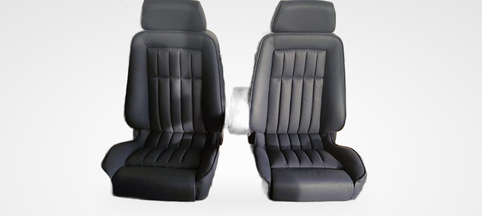 KLA 2765260224 04 Studio Autopolsterei 2 Recaro Sitze für Mercedes R107 W116 W126 SL AMG restauriert – Bild 4