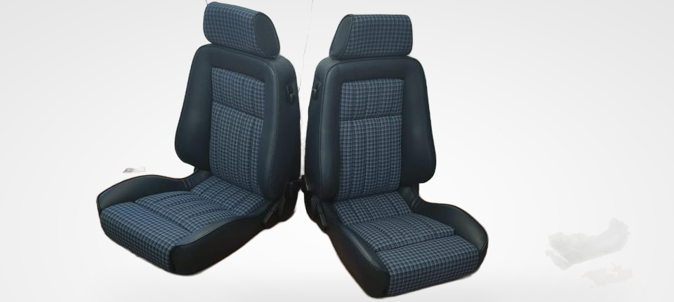 KLA 2765260224 05 Studio Autopolsterei 2 Recaro Sitze für Mercedes R107 W116 W126 SL AMG restauriert – Bild 5