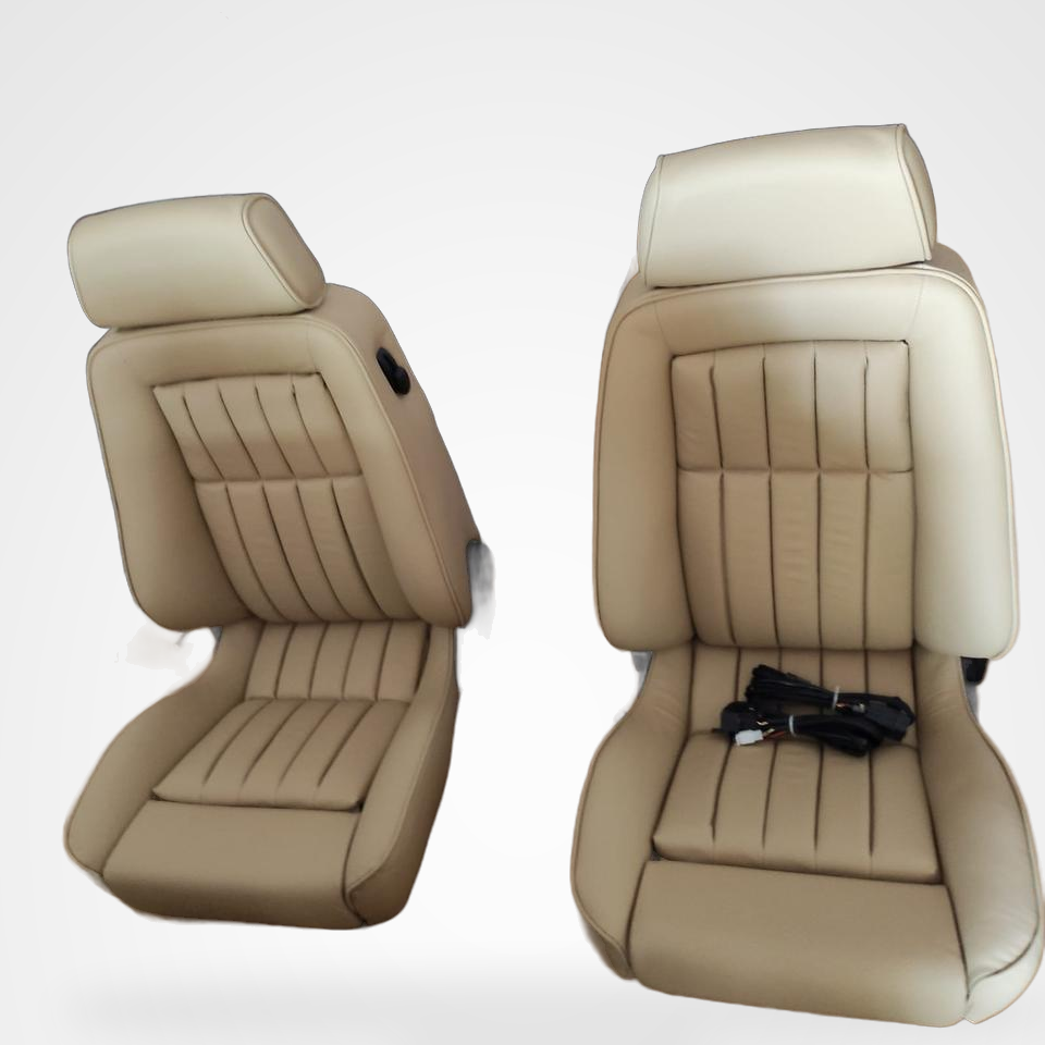 KLA 2765260224 07 Studio Autopolsterei 2 Recaro Sitze für Mercedes R107 W116 W126 SL AMG restauriert – Bild 7
