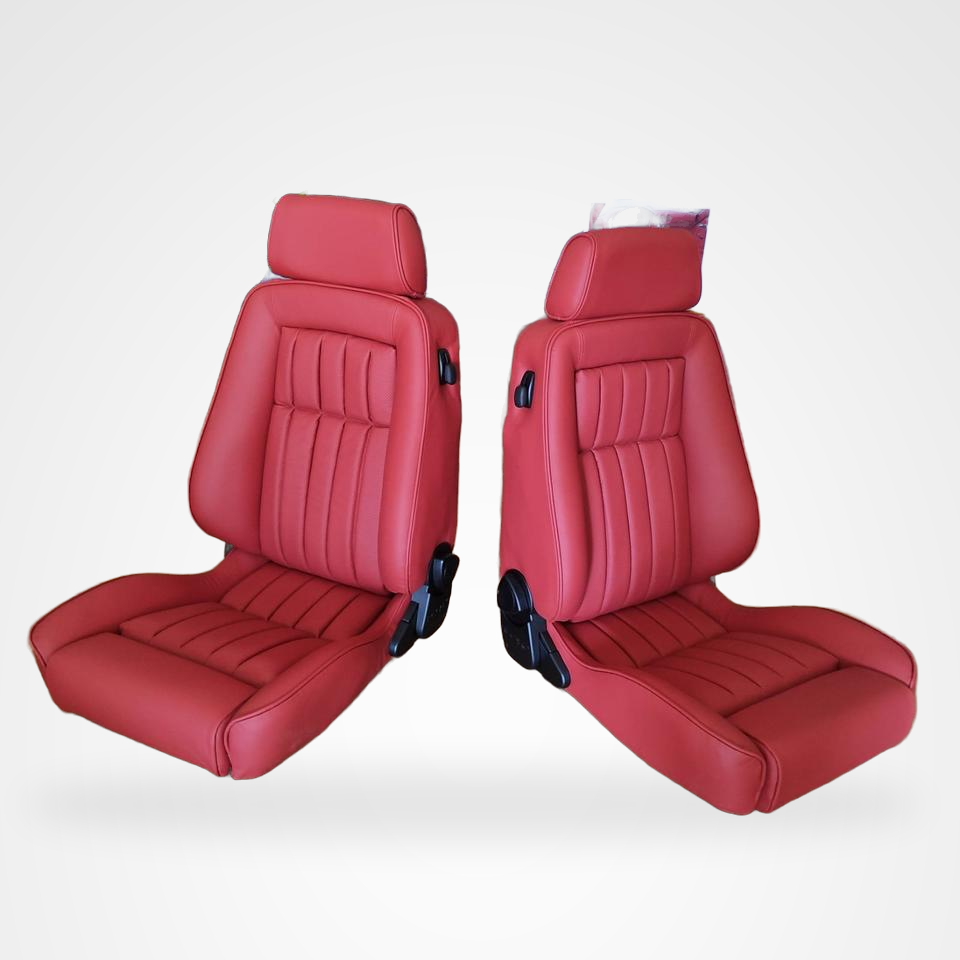 KLA 2765260224 08 Studio Autopolsterei 2 Recaro Sitze für Mercedes R107 W116 W126 SL AMG restauriert – Bild 8