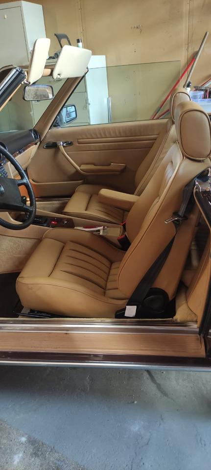 KLA 2765260224 09 Autopolsterei 2 Recaro Sitze für Mercedes R107 W116 W126 SL AMG restauriert – Bild 9