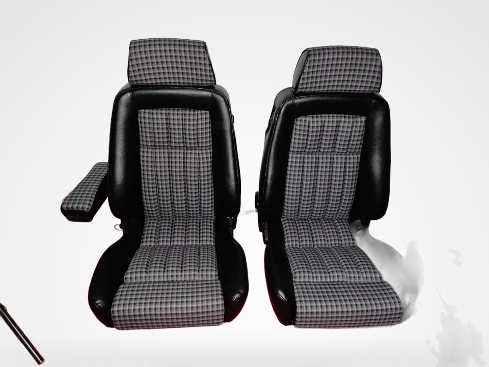 KLA 2765260224 10 Studio Autopolsterei 2 Recaro Sitze für Mercedes R107 W116 W126 SL AMG restauriert – Bild 10