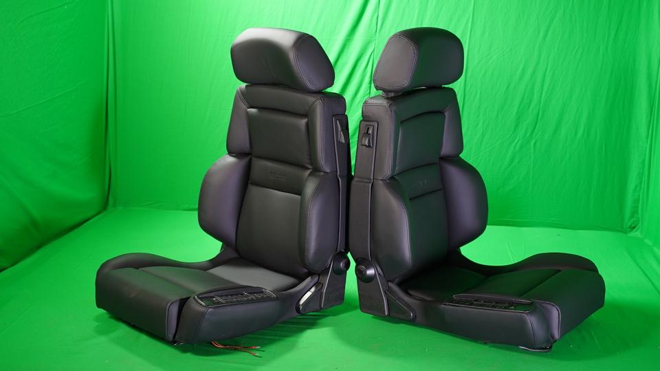 KLA 2766187342 05 Autopolsterei 2 Recaro CSE Leder AMG Brabus für W126 W124 R107 neu bezogen – Bild 5