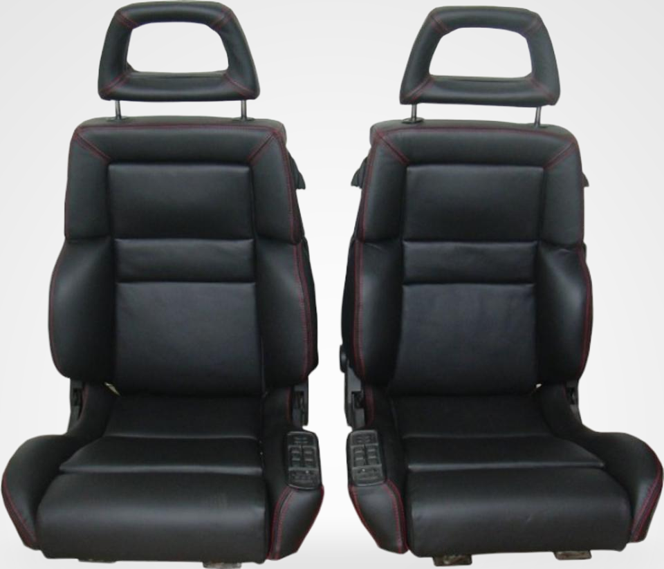 KLA 2766187342 09 Studio Autopolsterei 2 Recaro CSE Leder AMG Brabus für W126 W124 R107 neu bezogen – Bild 9