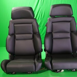 2 Recaro CSE Leder AMG Brabus für W126 W124 R107 neu bezogen