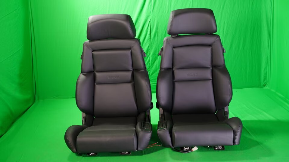KLA 2766187342 Autopolsterei 2 Recaro CSE Leder AMG Brabus für W126 W124 R107 neu bezogen