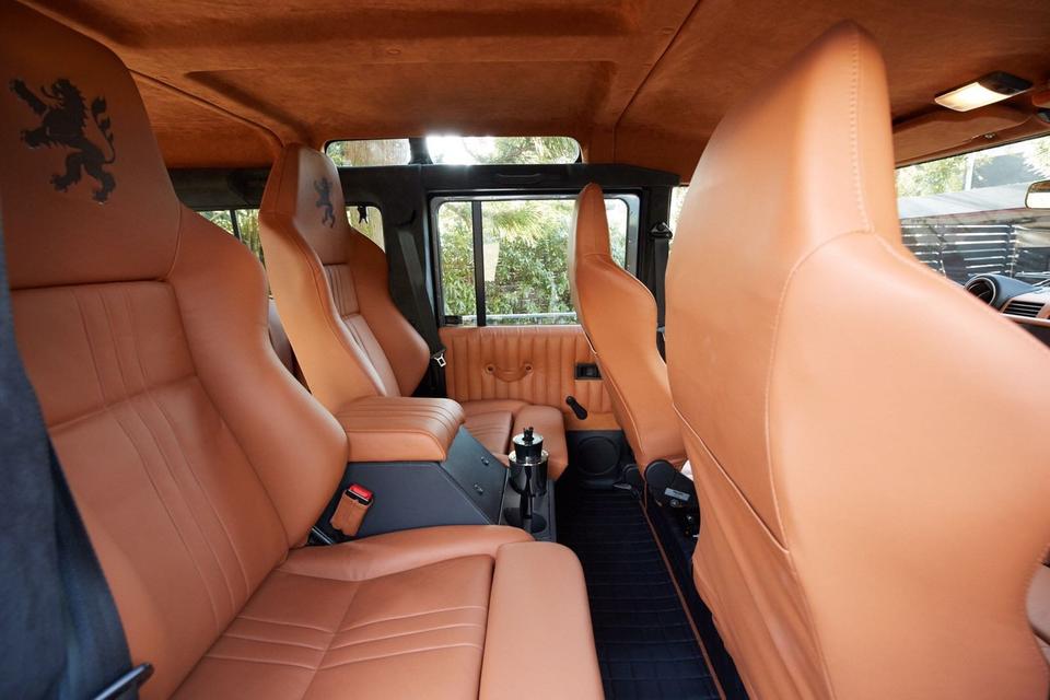 KLA 2766224284 11 Autopolsterei 2 Recaro Sitze für Landrover Defender Leder-Alcantara neu bezogen – Bild 11