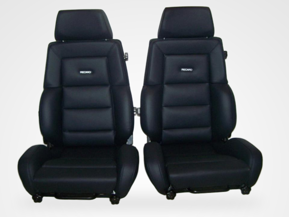 KLA 2767516081 01 Studio Autopolsterei 2 Recaro C Classic Leder Alcantara neu bezogen nach Wunsch