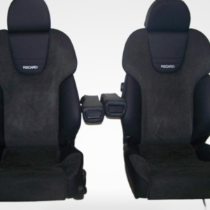2 Recaro Style Leder-Alcantara neu bezogen