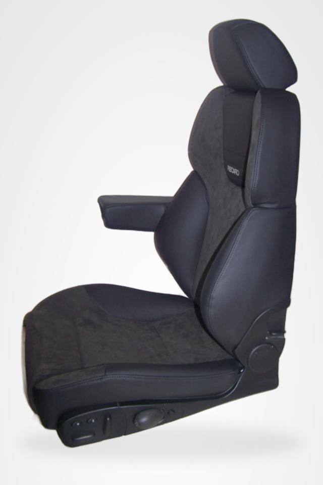 KLA 2769205469 03 Studio Autopolsterei 2 Recaro Style Leder-Alcantara neu bezogen – Bild 3