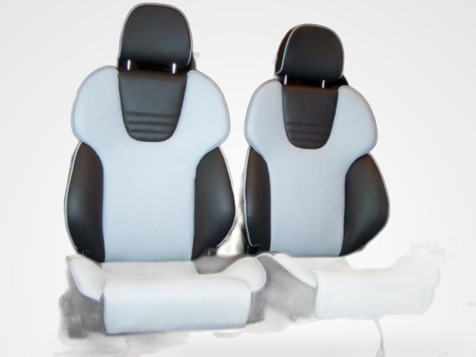 KLA 2769205469 18 Studio Autopolsterei 2 Recaro Style Leder-Alcantara neu bezogen – Bild 18
