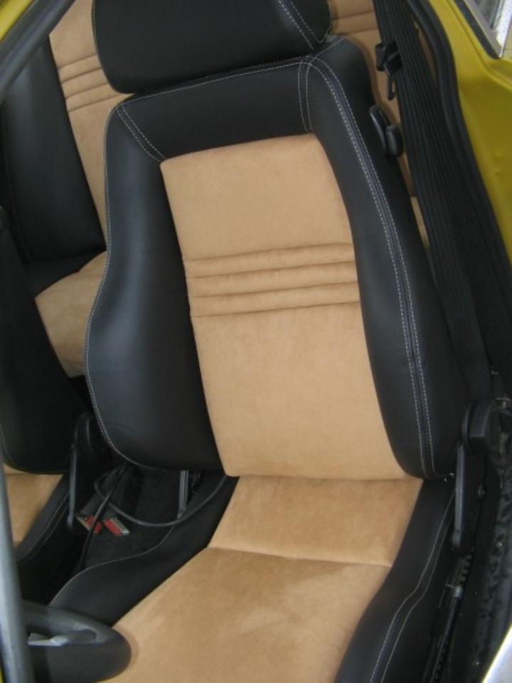 KLA 2770060196 10 Autopolsterei 2 Recaro Idealsitz N für Opel Manta Kadett B C Ascona neu bezogen – Bild 10