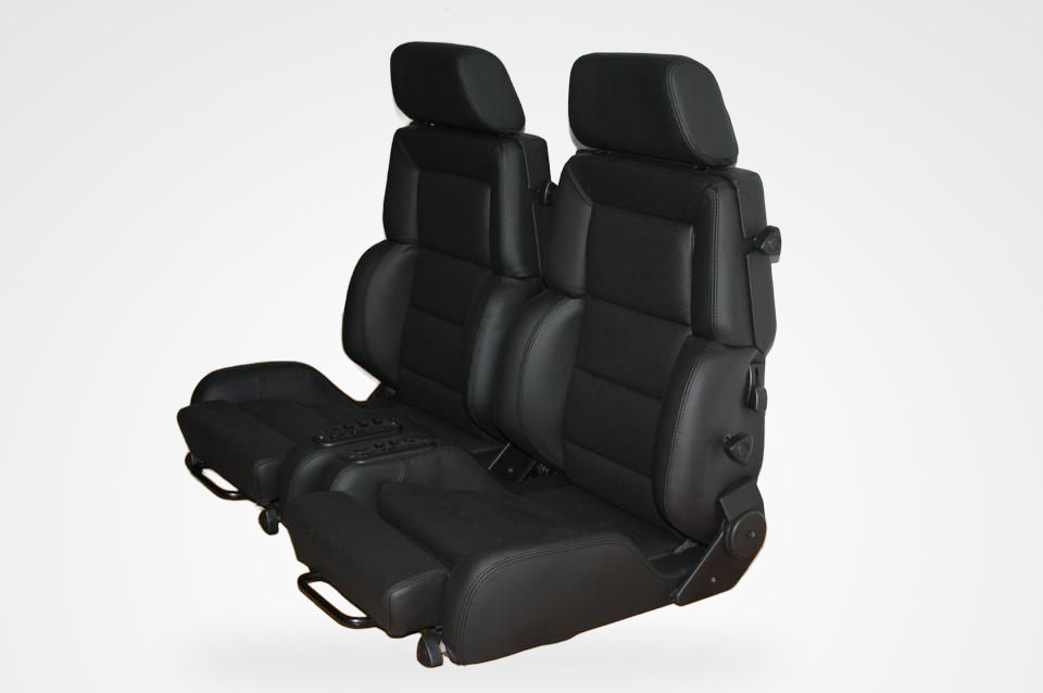 KLA 2770675831 02 Studio Autopolsterei 2 Recaro Idealsitz C Classic im Design AMG E500 neu bezogen – Bild 2