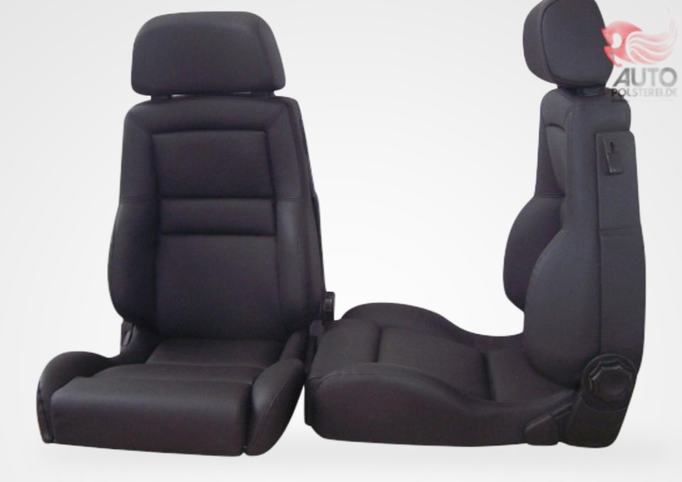 KLA 2772755930 03 Studio Autopolsterei 2 Recaro Idealsitz CS Leder für BMW Alpina M Technik restauriert – Bild 3