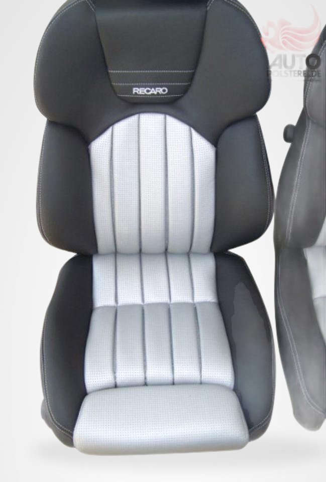 KLA 2772761060 05 Studio Autopolsterei 2 Recaro Style Klimapaket Leder SLK R107 Sportsitze neu bezogen – Bild 5