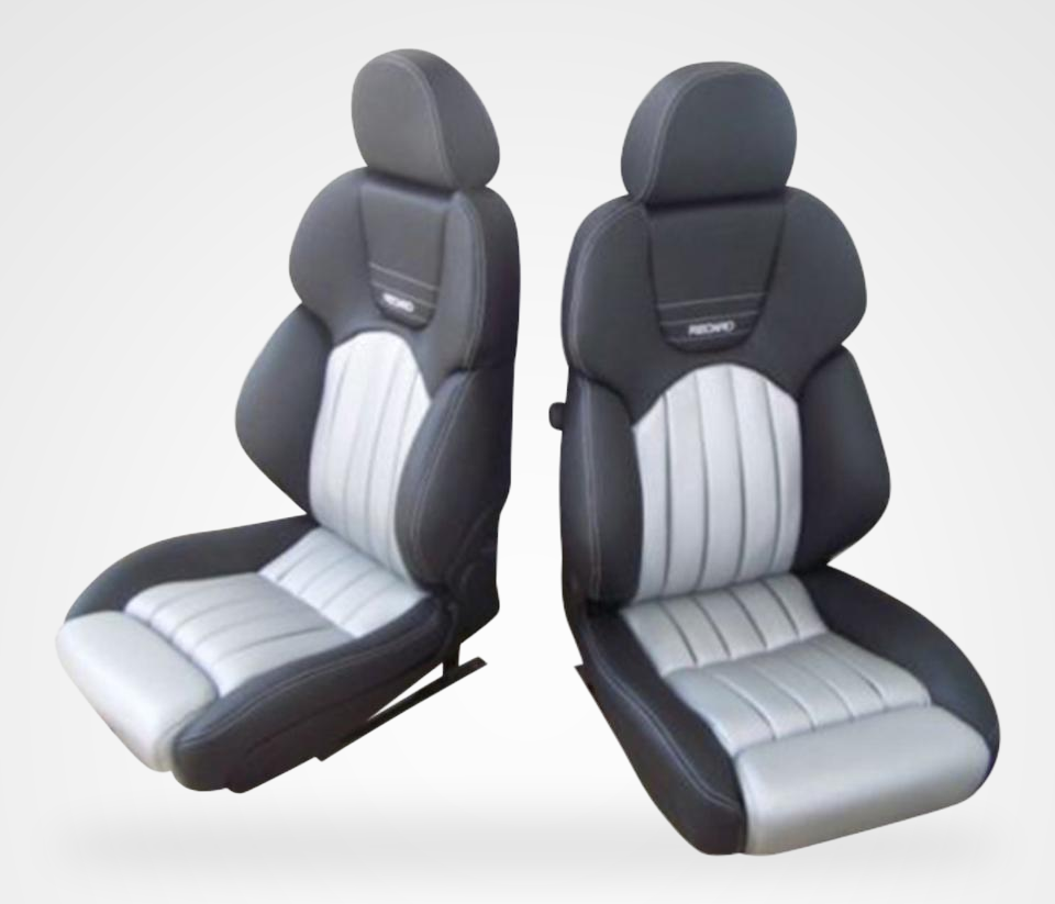 KLA 2772761060 06 Studio Autopolsterei 2 Recaro Style Klimapaket Leder SLK R107 Sportsitze neu bezogen – Bild 6