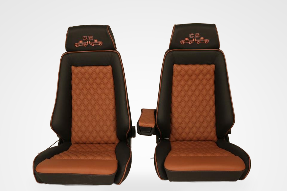KLA 2774929794 02 Studio Autopolsterei 2 Recaro Sitze Idealsitz Specialist Mercedes G Modell restauriert – Bild 2