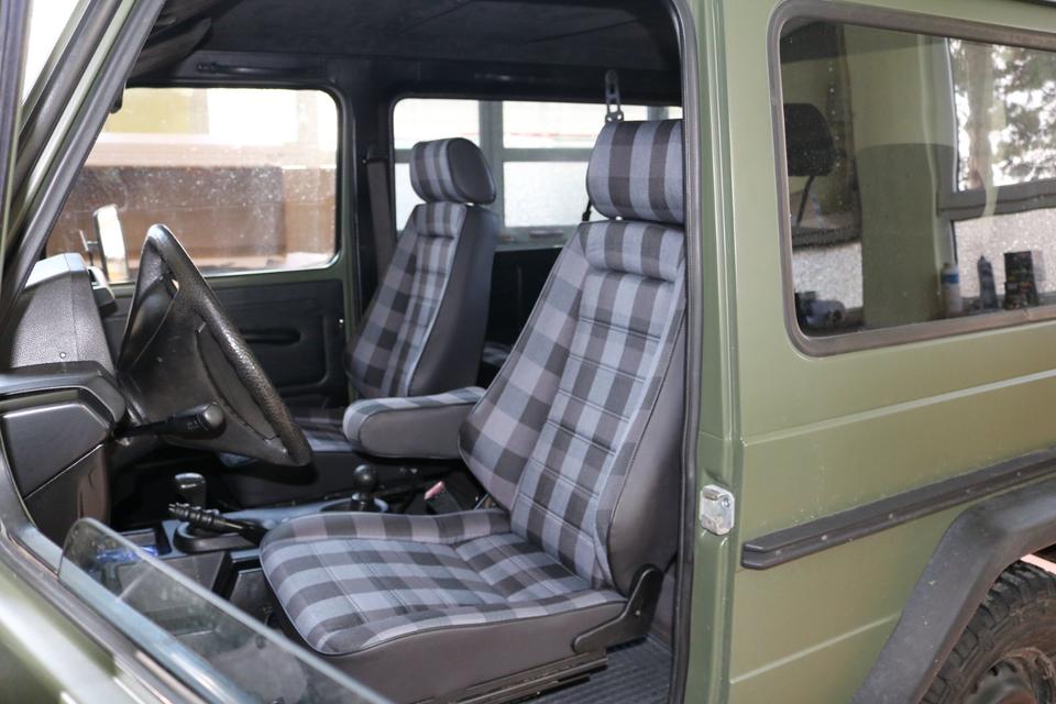 KLA 2774929794 13 Autopolsterei 2 Recaro Sitze Idealsitz Specialist Mercedes G Modell restauriert – Bild 13