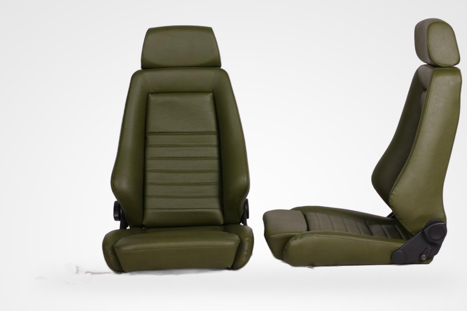 KLA 2774929794 14 Studio Autopolsterei 2 Recaro Sitze Idealsitz Specialist Mercedes G Modell restauriert – Bild 14