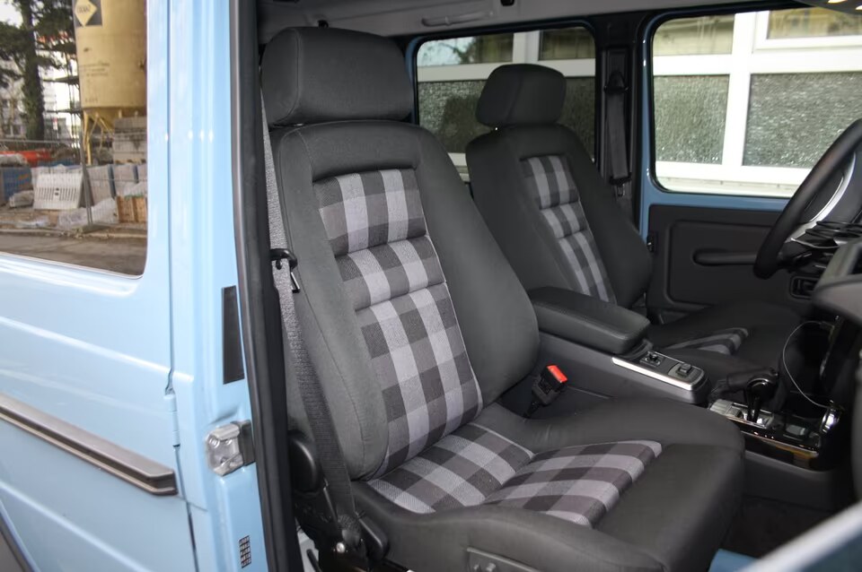 KLA 2774929794 Autopolsterei 2 Recaro Sitze Idealsitz Specialist Mercedes G Modell restauriert