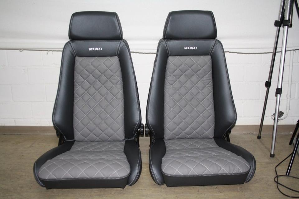 KLA 2774961697 04 Autopolsterei 2 Recaro Specialist M Leder Alcantara nach Wunsch neu bezogen – Bild 4