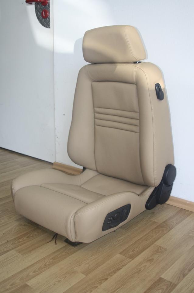 KLA 2775868776 14 Autopolsterei Recaro ergomed ES SAB Seitenairbag Leder Alcantara neu bezogen – Bild 14