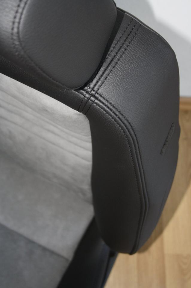 KLA 2775868776 17 Autopolsterei Recaro ergomed ES SAB Seitenairbag Leder Alcantara neu bezogen – Bild 17