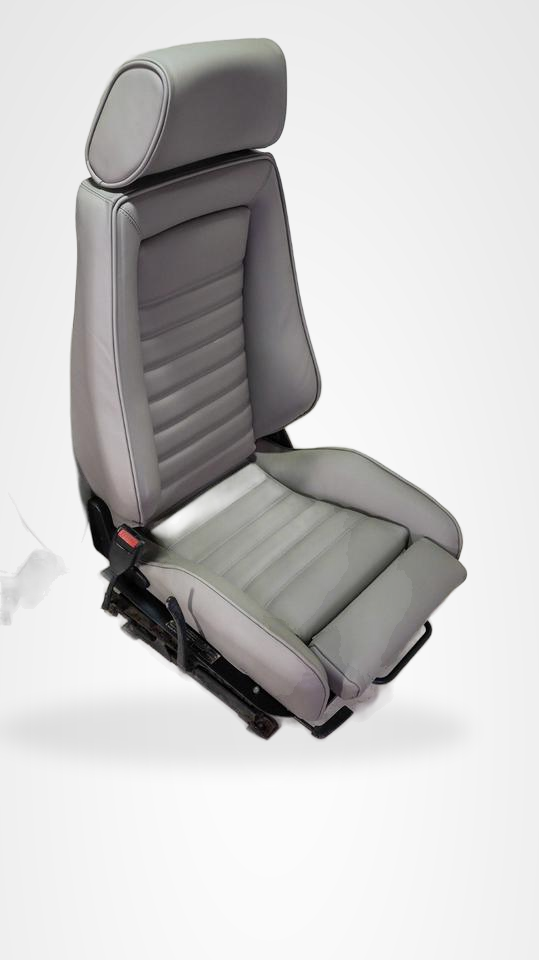 KLA 2776756318 02 Studio Autopolsterei 2 Recaro Idealsitz N für BMW e21 E24 635 650 M6 neu bezogen – Bild 2