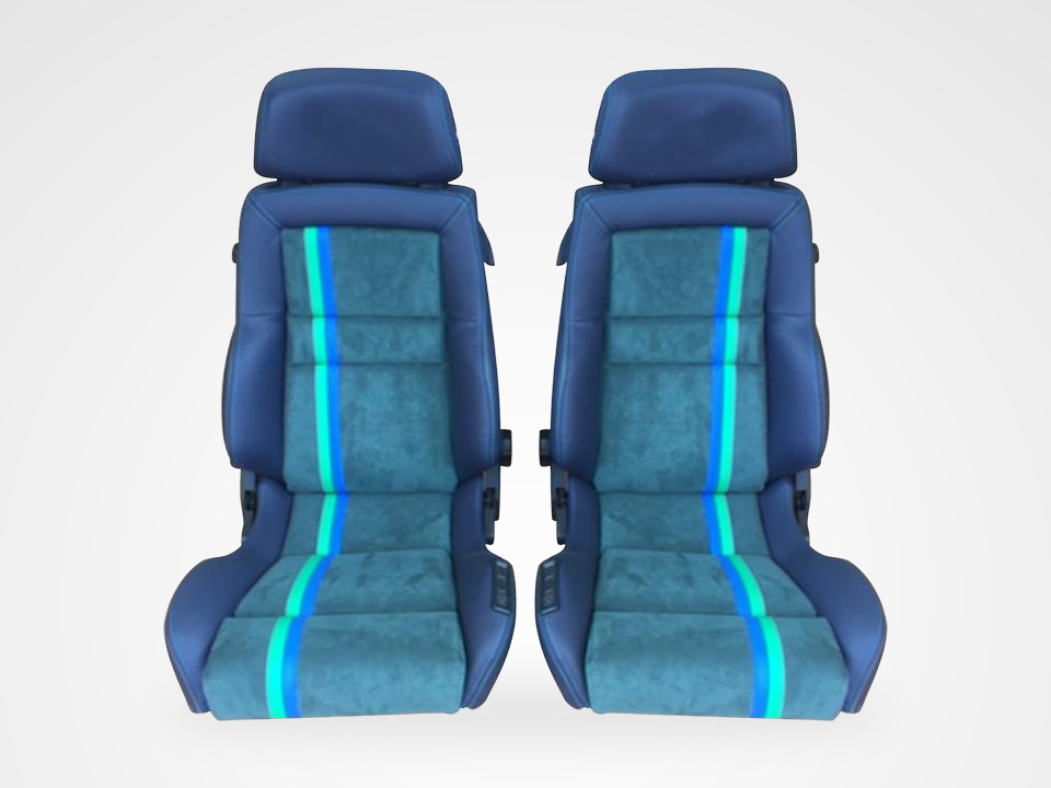 KLA 2776782061 02 Studio Autopolsterei 2 Recaro Idealsitz CS Alpina E34 B10 E30 M5 Sportsitze restaurier – Bild 2