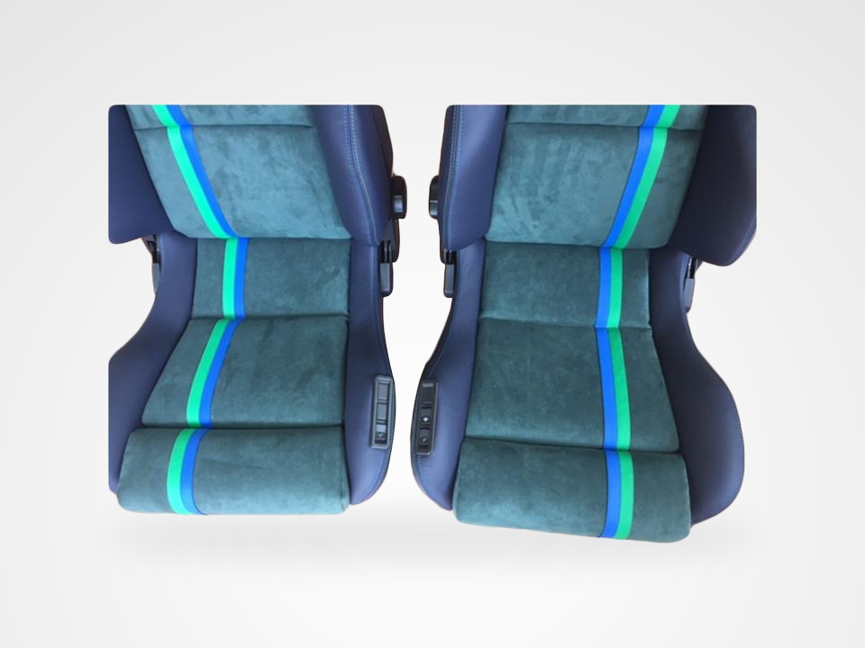 KLA 2776782061 07 Studio Autopolsterei 2 Recaro Idealsitz CS Alpina E34 B10 E30 M5 Sportsitze restaurier – Bild 7