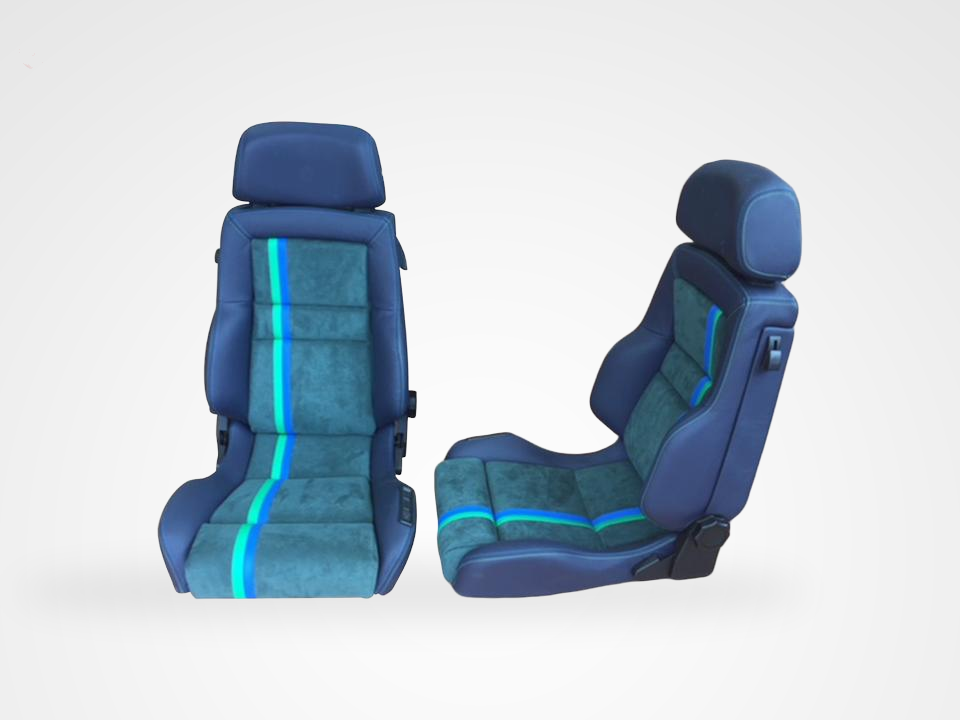 KLA 2776782061 08 Studio Autopolsterei 2 Recaro Idealsitz CS Alpina E34 B10 E30 M5 Sportsitze restaurier – Bild 8