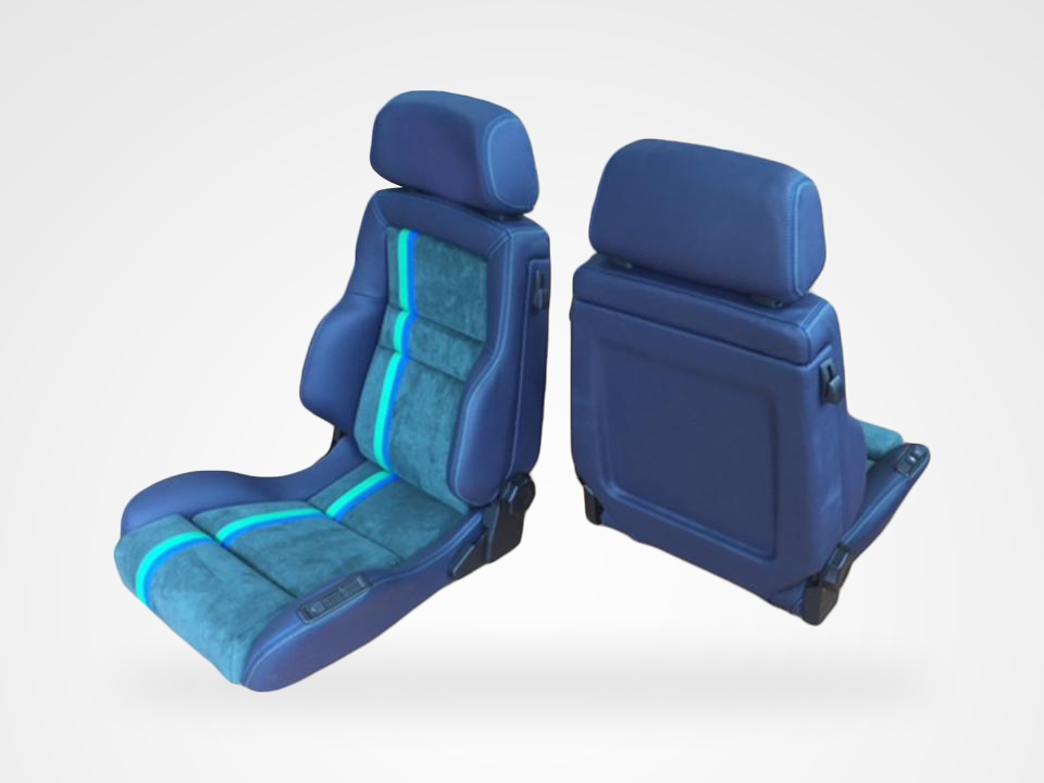 KLA 2776782061 09 Studio Autopolsterei 2 Recaro Idealsitz CS Alpina E34 B10 E30 M5 Sportsitze restaurier – Bild 9