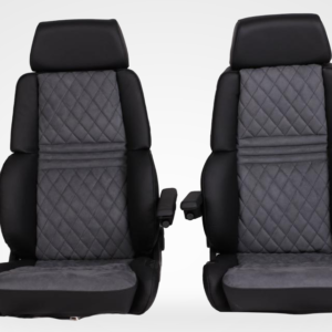 2 Recaro Orthopäd 04 Leder Armlehne Meisterqualität neu bezogen