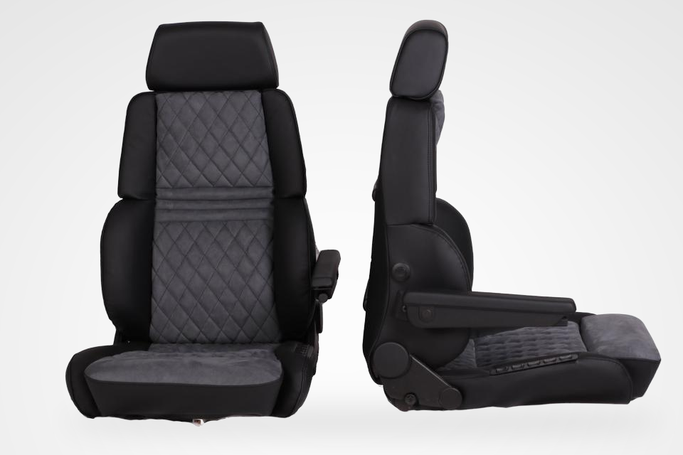 KLA 2779163844 05 Studio Autopolsterei 2 Recaro Orthopäd 04 Leder Armlehne Meisterqualität neu bezogen – Bild 5