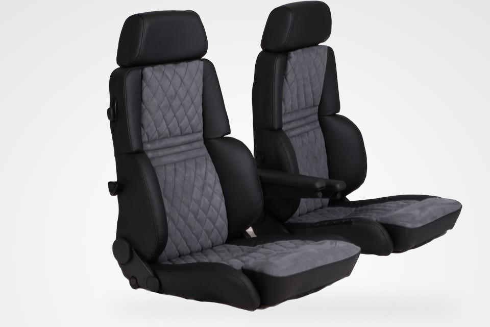 KLA 2779163844 06 Studio Autopolsterei 2 Recaro Orthopäd 04 Leder Armlehne Meisterqualität neu bezogen – Bild 6