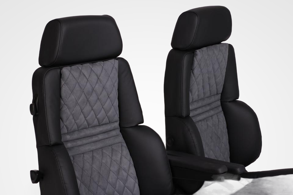 KLA 2779163844 07 Studio Autopolsterei 2 Recaro Orthopäd 04 Leder Armlehne Meisterqualität neu bezogen – Bild 7