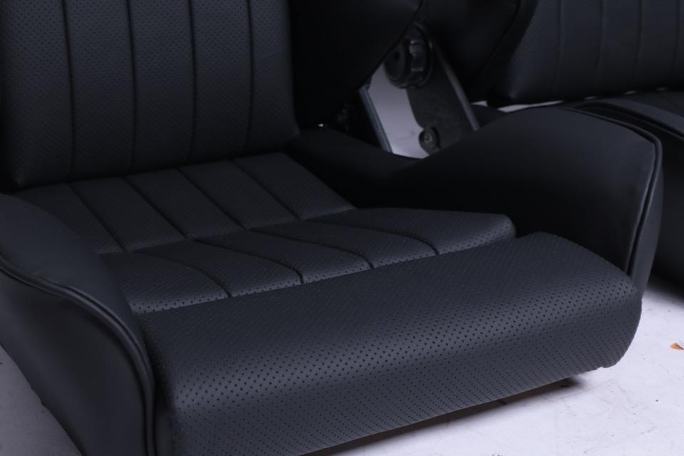 KLA 2779191559 12 Autopolsterei 2 Recaro Specialist L Leder schwarz-grau Pfeiffen restauriert – Bild 12