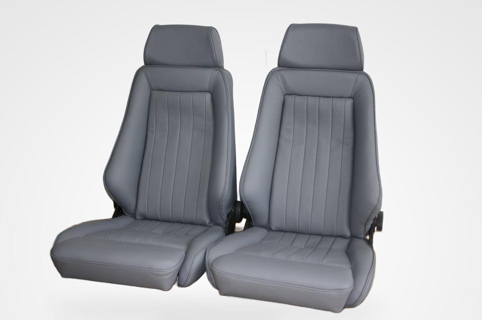 KLA 2780764772 01 Studio Autopolsterei 2 Recaro Specialist M Leder neu bezogen für alle Autos geeignet